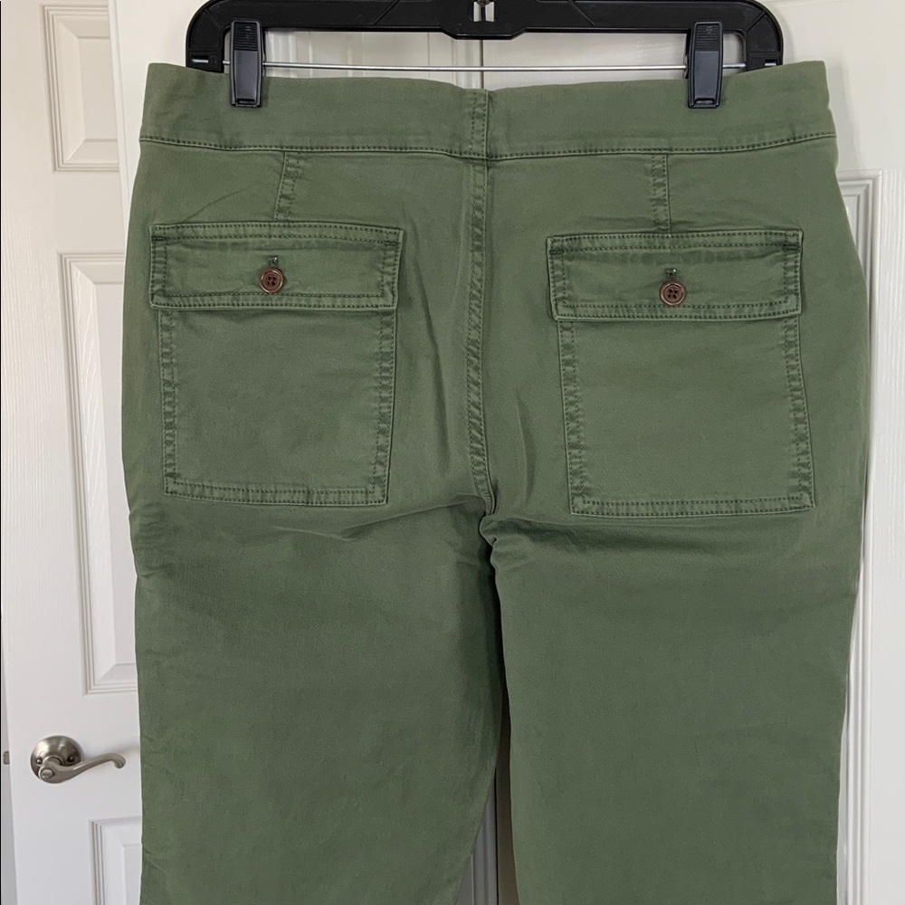 J Crew cargo green khaki pants - Picture 3 of 5